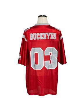 Ohio State Buckeyes 03 Pro Player Red Jersey XL Polyester NCAA Team Apparel